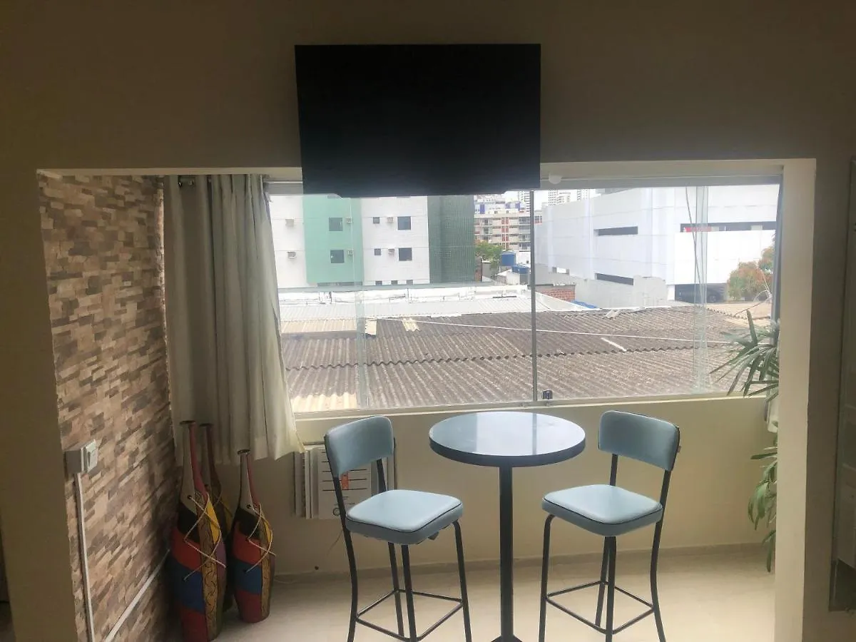 Lindo Apartamento Com Varanda A 100M - Praia De Boa Viagem Recife Brazil